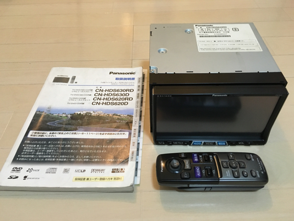 パナソニック Panasonic ナビ CN-HDS620RD ハードディスク HD