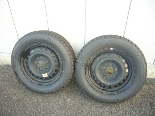 ストリーム RN1 ホンダ純正スチール 195/65R15 スタッドレス 2本