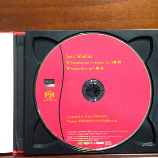 ESOTERIC マゼール シベリウス 交響曲第1番 SACDエソテリック ESOTERIC