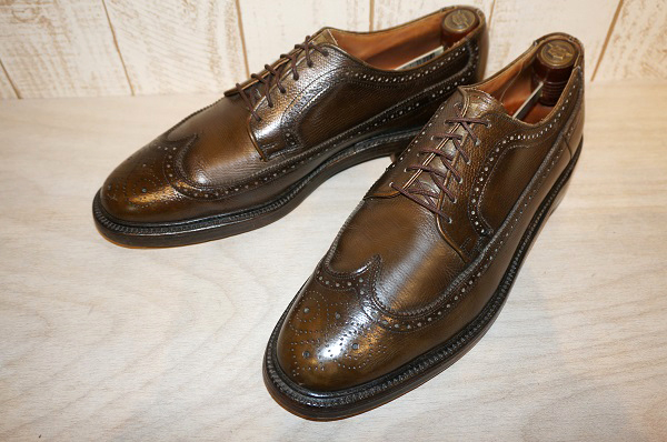 1点物/STUART HOLMES/ウイングチップ/茶/28，5cm/10，5D/T60108