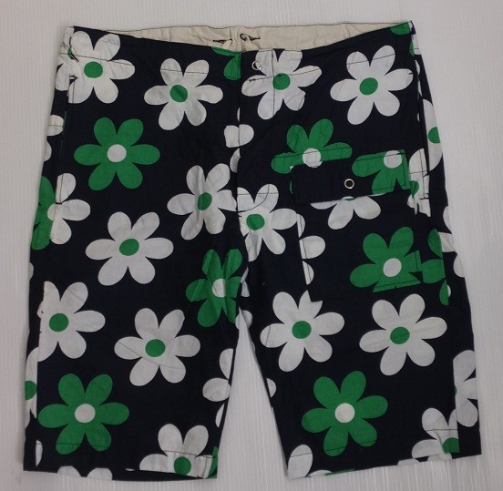 エンジニアードガーメンツ 13ssフラワー ハーフパンツS R44019