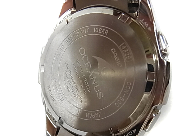 CASIO/カシオ OCEANUS ソーラー電波腕時計 OCW-T600TDB-1AJF