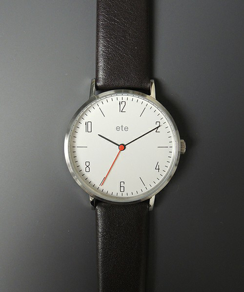 ete腕時計ダークブラウン/ダニエルウェリントンagete