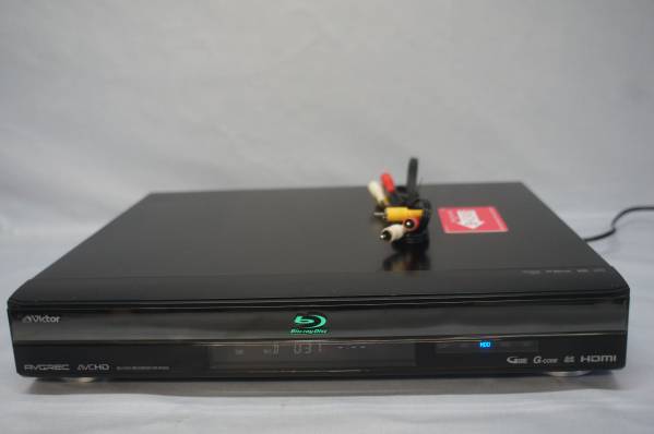 ビクター | HDD内蔵ブルーレイ JVCケンウッド らく録 500GB - Victor