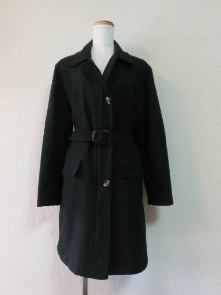 伊製　ブルックスブラザーズ　中綿コート　レディース　ブラック