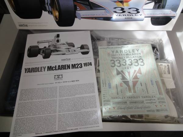 ★タミヤ 1/12 ヤードレーマクラーレンM23 1974　未組立品