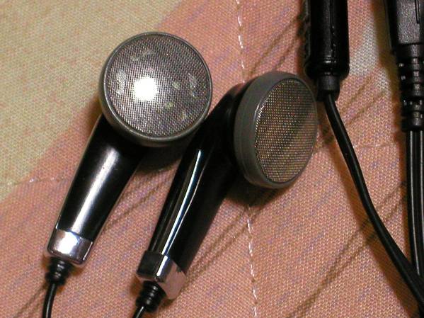 AIWA HP-D5 PIPEPHONE 動作品 コードやや経年硬化有り(イヤフォン