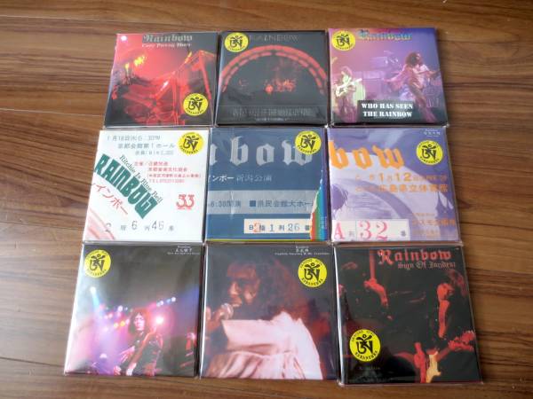 洋楽 Rainbow/In Osaka/Tarantura/2cd Rainbow 1978 Japan Tour 2CD x 9 18CD Tarantura 桃印音源 【公式通販】