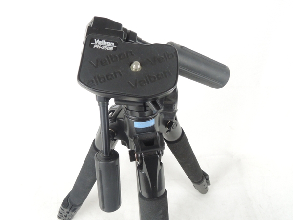 Velbon EL carmagne 540 三脚 4段式 雲台 PH-250B 付 Y1685174 ☆中型