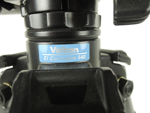 Velbon EL carmagne 540 三脚 4段式 雲台 PH-250B 付 Y1685174 ☆中型