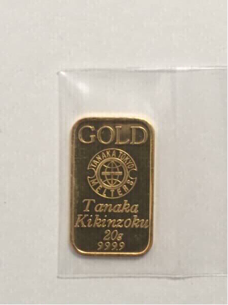 田中貴金属 24K インゴット20g ⑦ 商品説明必読