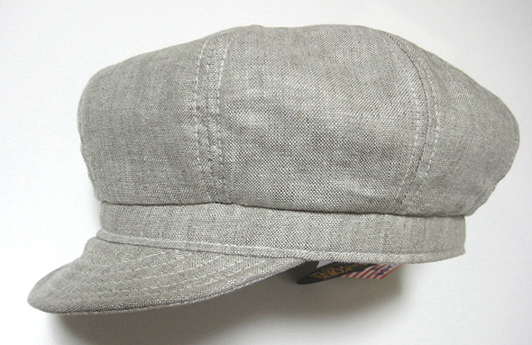 USAニューヨークハットNewYorkHat Linen Spitキャスケット L oat