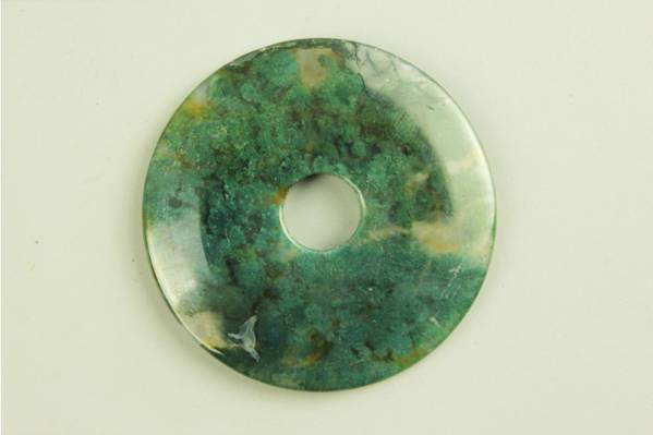 ◇海◇水草瑪瑙 細工 平安根付 鉱物 装身具 径約5.3cm◇W036