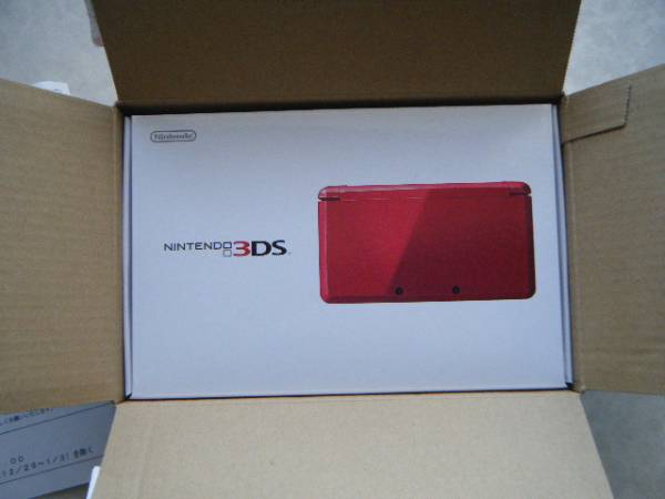 送料無料☆新品☆ニンテンドー3ＤＳ☆本体☆メタリックレッド
