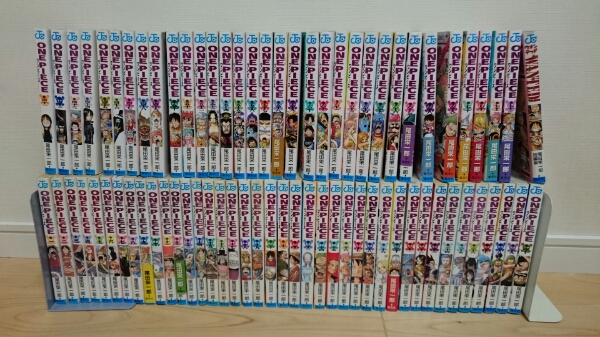 ONE PIECEワンピース古本1-73+ウォンテッド74巻 不要ため出します