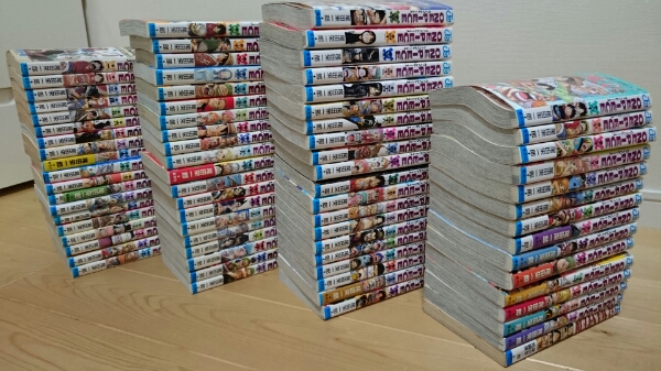 ONE PIECEワンピース古本1-73+ウォンテッド74巻 不要ため出します
