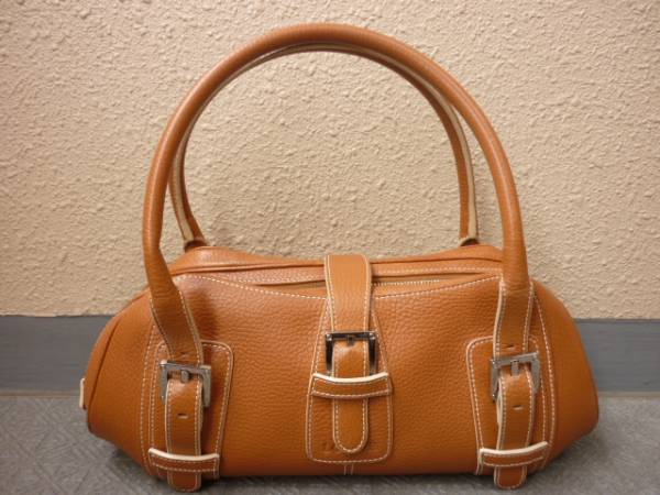 LOEWEロエベ レザーハンドワンショルダーバッグ