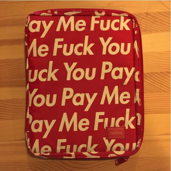 Supreme PORTER iPad ケース シュプリーム ポーター 赤 コラボ