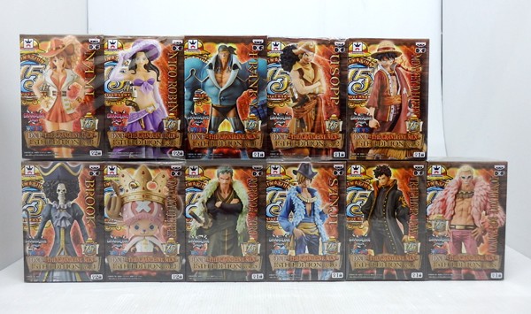 ワンピース DXF 15th 麦わらの一味　グラメン　15周年　全11種 ワンピース DXF THE GRANDLINE MEN 15th 11種 フルコンプセット 【公式