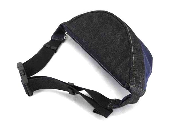 未使用□ポーター×リーバイス ナイロンデニム ウエストバッグ□ 極美品