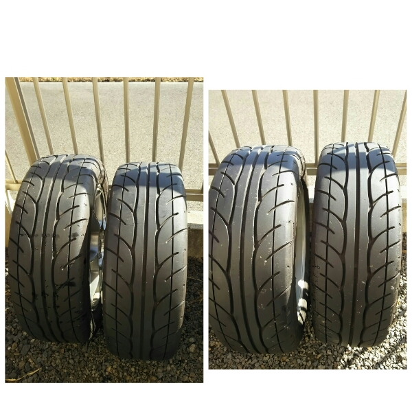 美品 ENKEI RS＋M 4穴 ネオバ 175/60 r14 5j オフセット45 