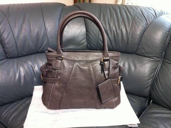 ★未使用品！サマンサタバサレザートートバッグショルダーバッグ
