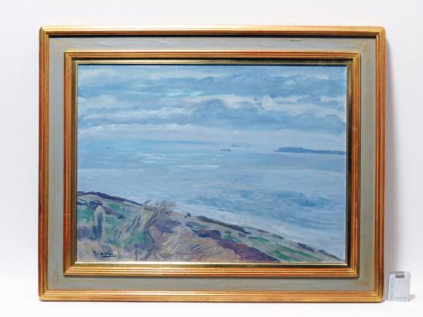 絵画館 人気!岡義実 20号「ノルマンディー」いやし系☆8～12万☆