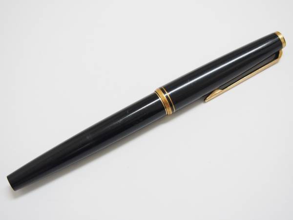 ☆1円～ モンブラン 万年筆 221 ペン先750 K18 ブラック 万年筆 筆記