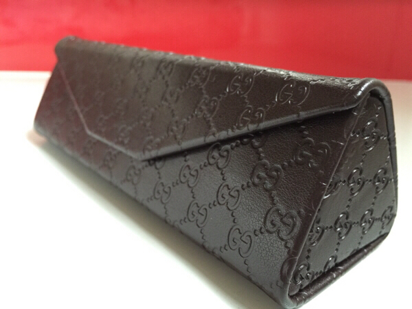 本物 GUCCI グッチ◇折りたたみ式メガネケース 1円スタート
