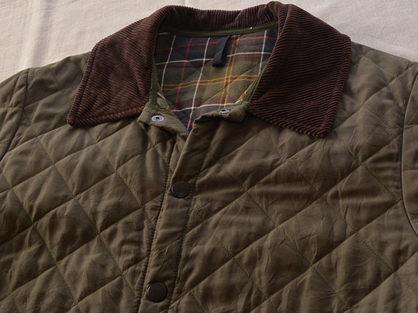 028)■英国製 Barbour キルティングジャケット バブアー