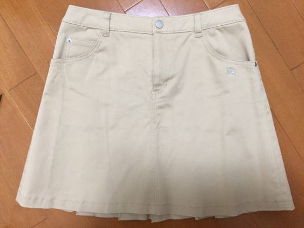 バーバリー ベージュスカート 160A BURBERRYLONDON 三陽商会レア