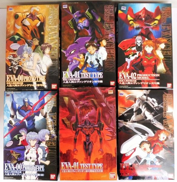 A168 大量 未組 LM HG エヴァ 零号機 初号機 弐号機 量産機 ★