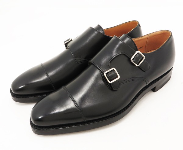 ◇新同【クロケット＆ジョーンズ】LOWNDES ダブルモンク 7 1/2 E