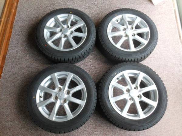 ダイハツ純正ホイール スタッドレス4本セット WINTER MAXX 14年