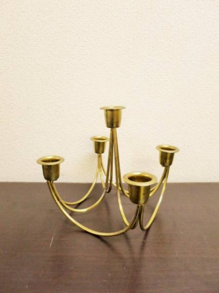 キャンドルホルダー アンティーク キャンドルスタンド : 北欧 