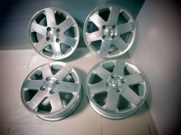 【SUZUKI純正AW４本！！】１４×4.5J4H/100オフ50◆売切り