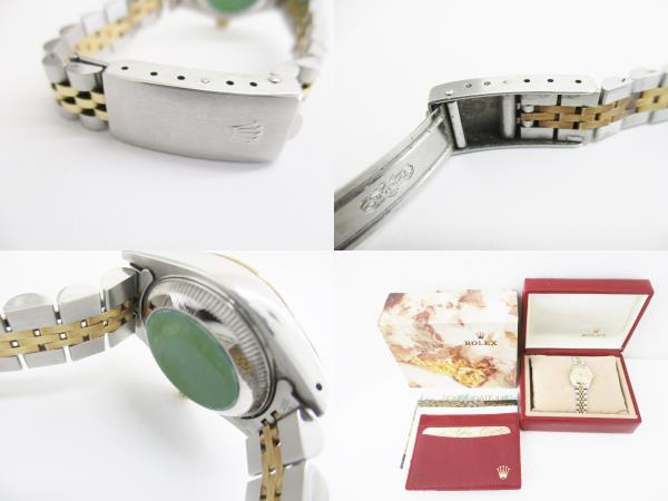 1円～ロレックス デイトジャスト 69173 W番 レディース☆0326
