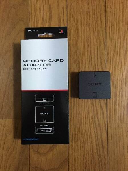 【使用数回　美品】PS3 メモリーカードアダプター