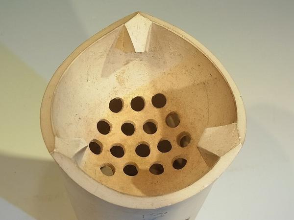 平安春峰 【揚名合利 白泥涼炉】 煎茶道具◇07 骨董陶磁器一般 陶芸