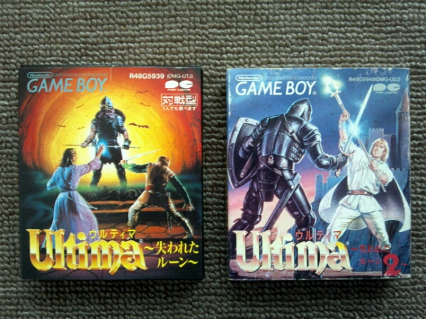 GB [ウルティマ ~失われたルーン~] ⅠⅡセット 箱説完品 未使用 