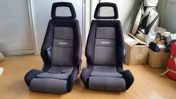 RECARO LX-L ブラック×グレー 左右セット