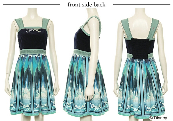 新品シークレットハニー アナ雪エルサ タペストリー ワンピース