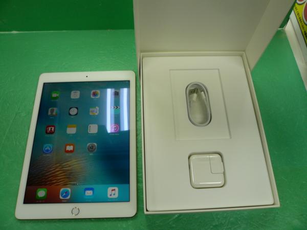 △△中古docomo iPad air2 Wi-Fi cell 16GB ゴールド 判定