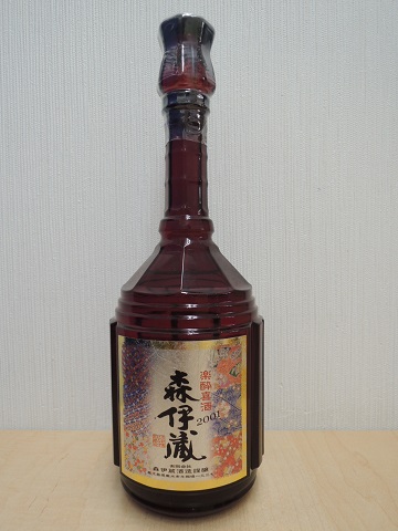 本格焼酎 森伊蔵 ◇ 楽酔喜酒 2001 ◇ 未開栓・木箱付 焼酎 芋焼酎