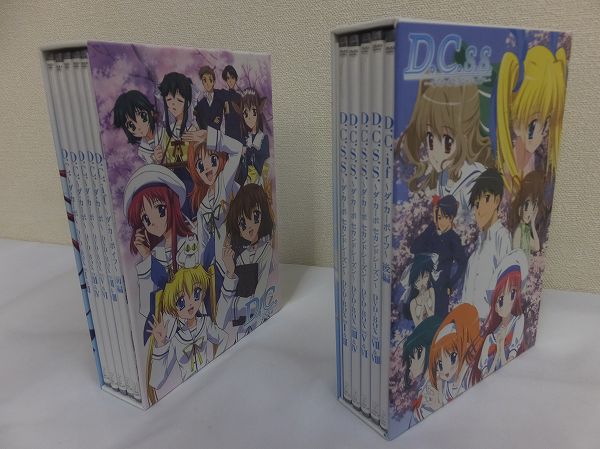 DVD BOX ダ・カーポ，セカンドシーズン各全4巻/D.C，SS，if[梱0.1
