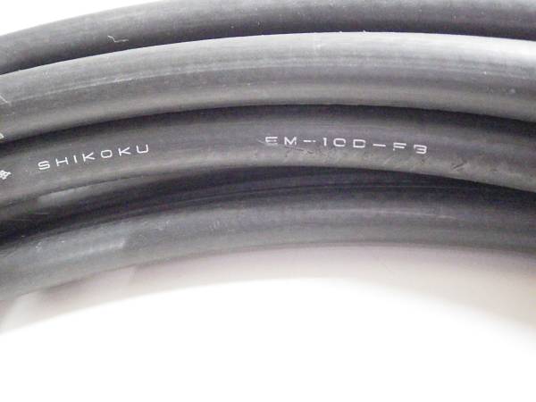 新古　同軸ケーブル EM-10D-FB 　約9m 四国電線株式会社_2