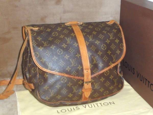 美品■本物 ヴィトン ソミュール 35 MM/斜めがけ 男女