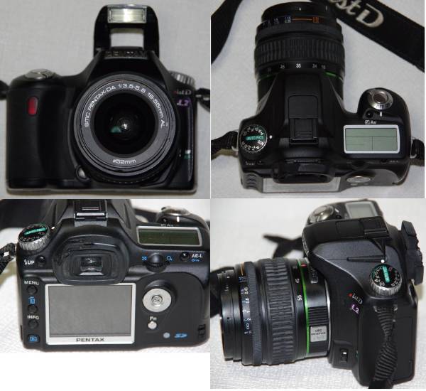 スマホ転送可　PENTAX ist DL2 デジタル一眼レフ 本体 レンズセット カメラ スマホ転送可 PENTAX ist DL2 デジタル一眼レフ 本体 レンズセット