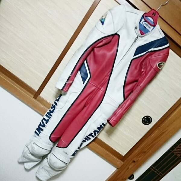 KUSHITANI レーシングスーツ レッド L/LL クシタニ レーシングスーツ 【公式通販】