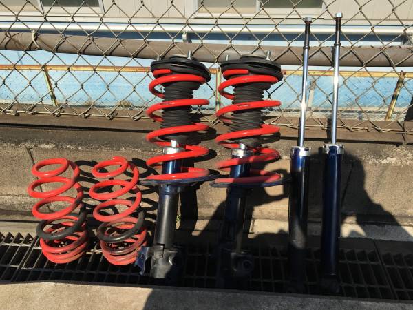 エスティマ50 TRDショックタナベNF210着き